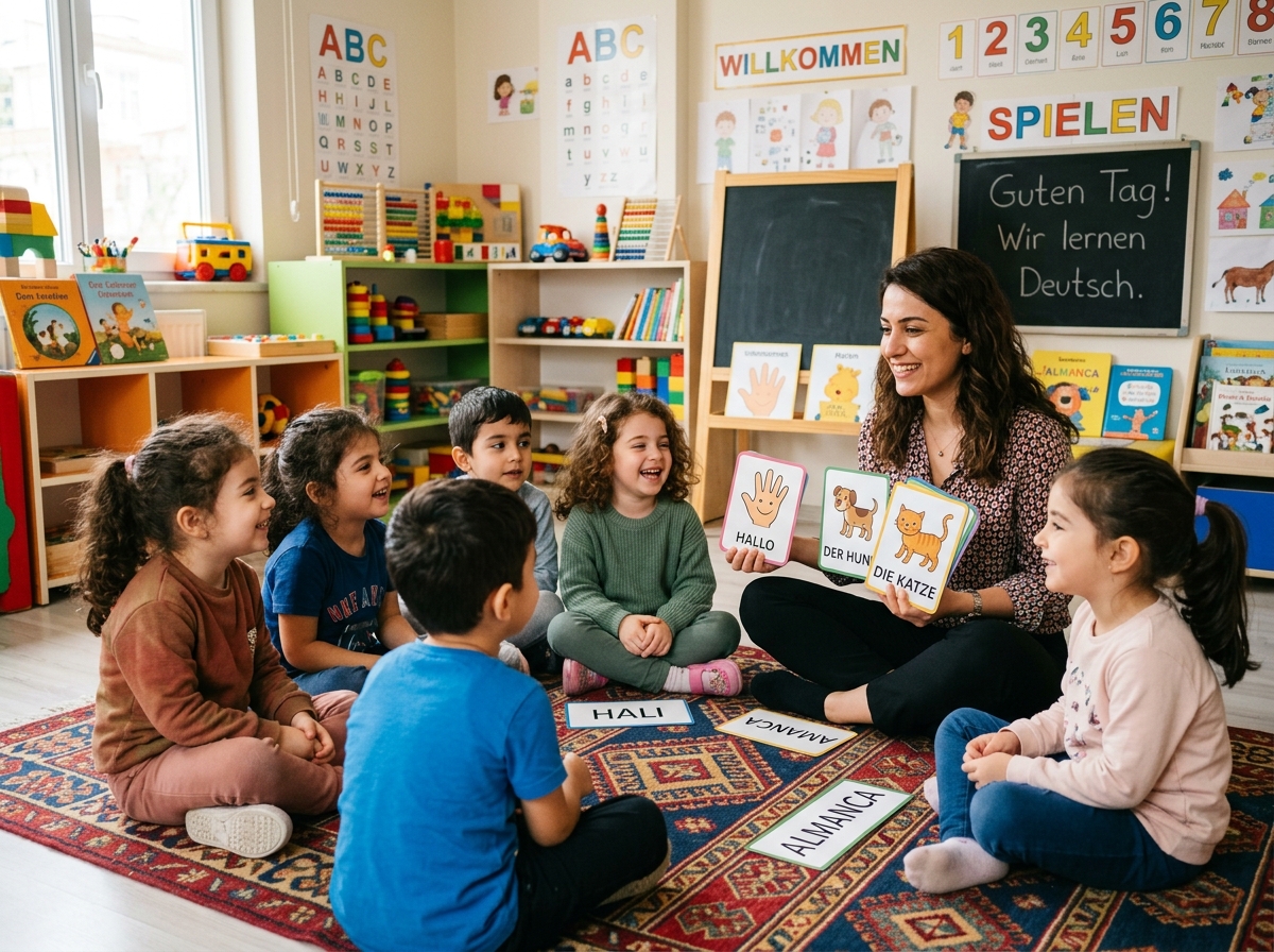 Almanca Dil Eğitimi (Haftanın 1 Günü Erken Tanıtım)